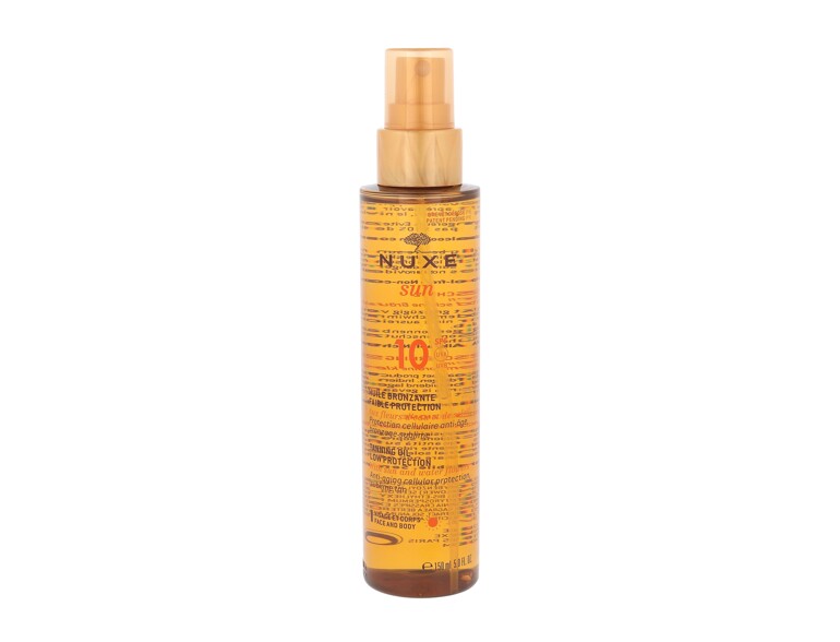 Protezione solare corpo NUXE Sun Tanning Oil SPF10 150 ml