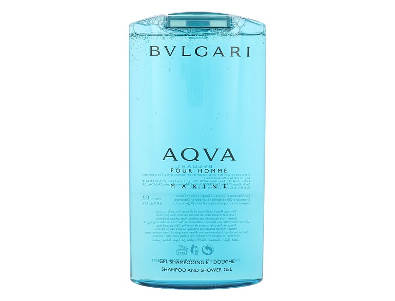 Duschgel Bvlgari Aqva Pour Homme Marine 200 ml Beschädigte Schachtel
