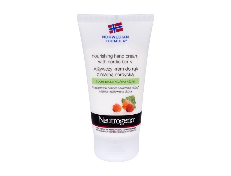 Crema per le mani Neutrogena Norwegian Formula Nourishing Nordic Berry 75 ml