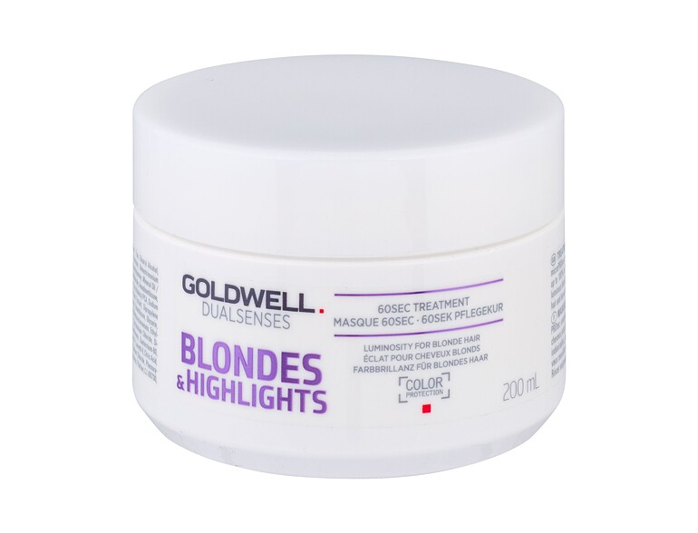 Haarmaske Goldwell Dualsenses Blondes & Highlights 60 Sec Treatment 200 ml