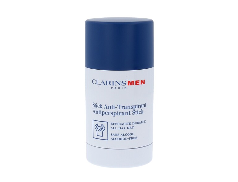 Antiperspirant Clarins Men Body Antiperspirant Stick 75 g boîte endommagée