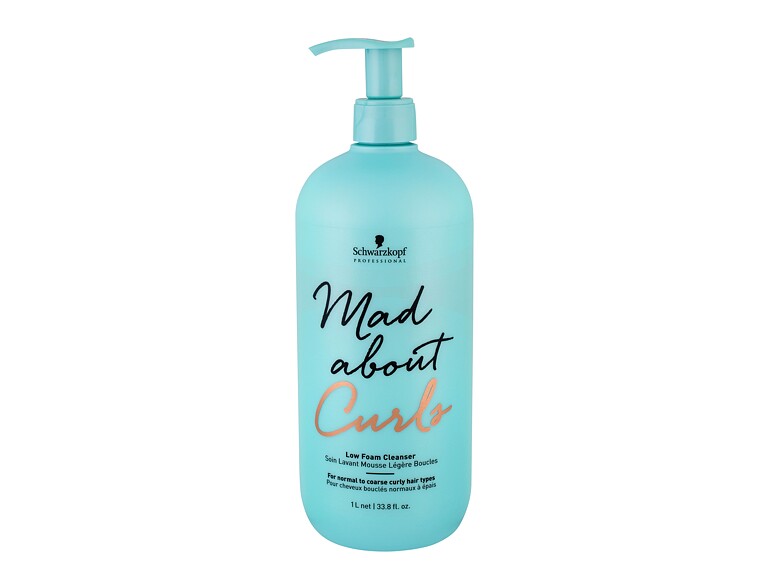 Shampoo Schwarzkopf Professional Mad About Curls Low Foam Cleanser 1000 ml