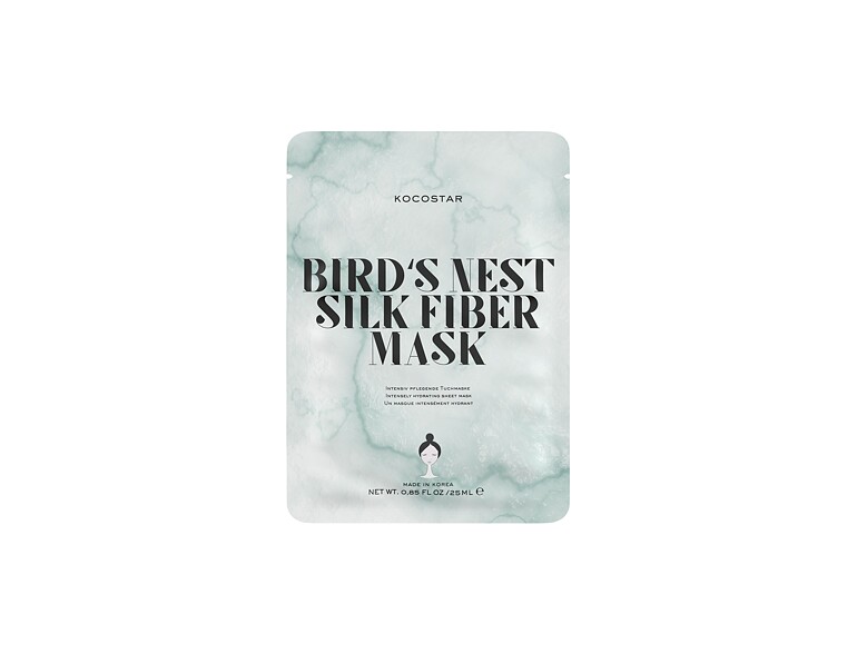Maschera per il viso Kocostar Face Mask Bird´s Nest Silk Fiber 25 ml