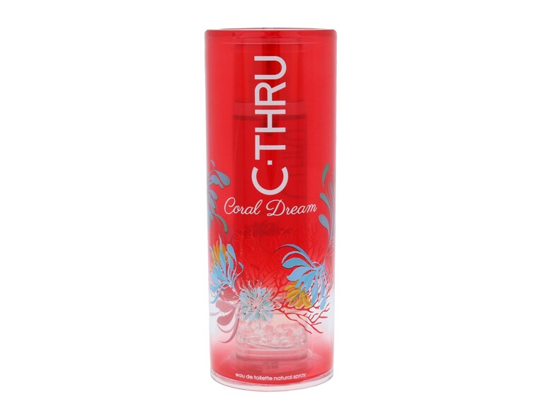 Eau de toilette C-THRU Coral Dream 50 ml flacon endommagé