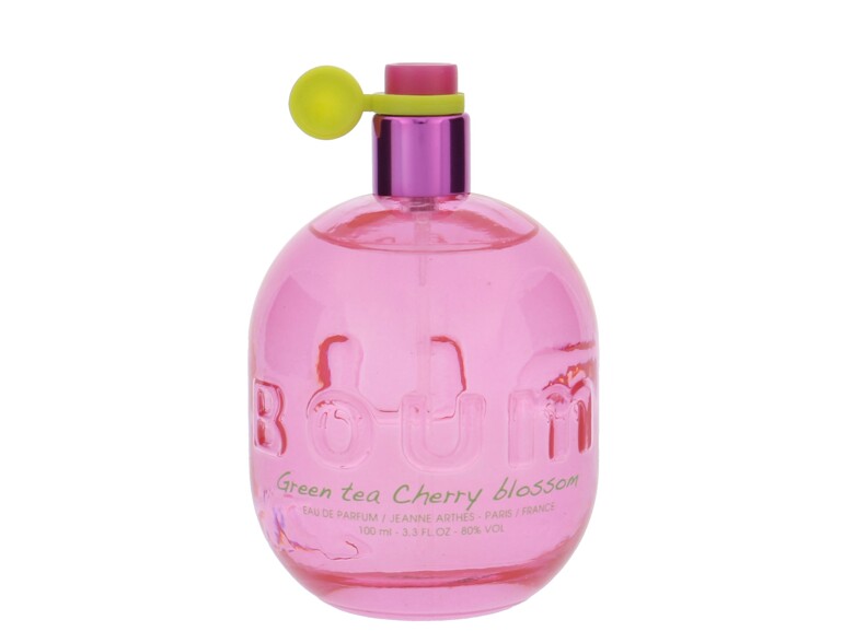 Eau de parfum Jeanne Arthes Boum Green Tea Cherry Blossom 100 ml boîte endommagée