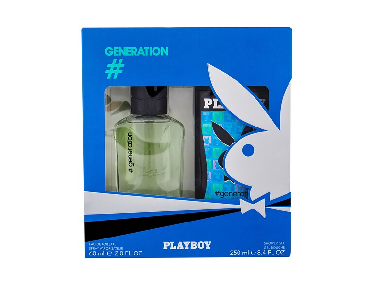 Eau de Toilette Playboy Generation For Him 60 ml Beschädigte Schachtel Sets
