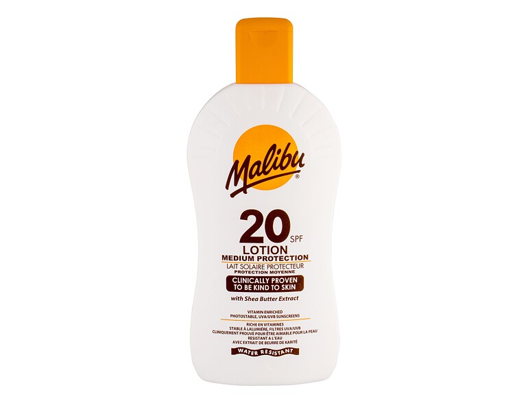 Soin solaire corps Malibu Lotion SPF20 400 ml