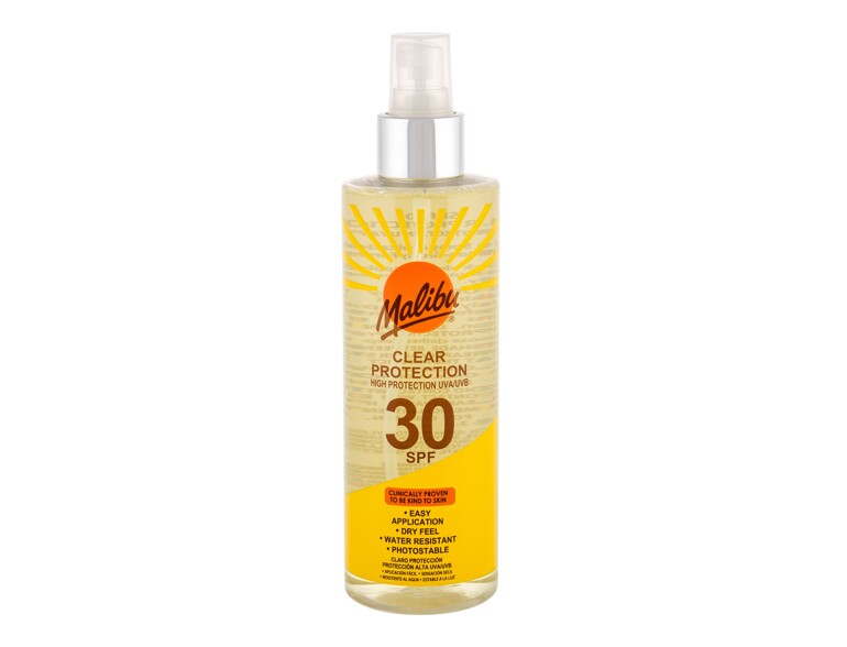 Protezione solare corpo Malibu Clear Protection SPF30 250 ml