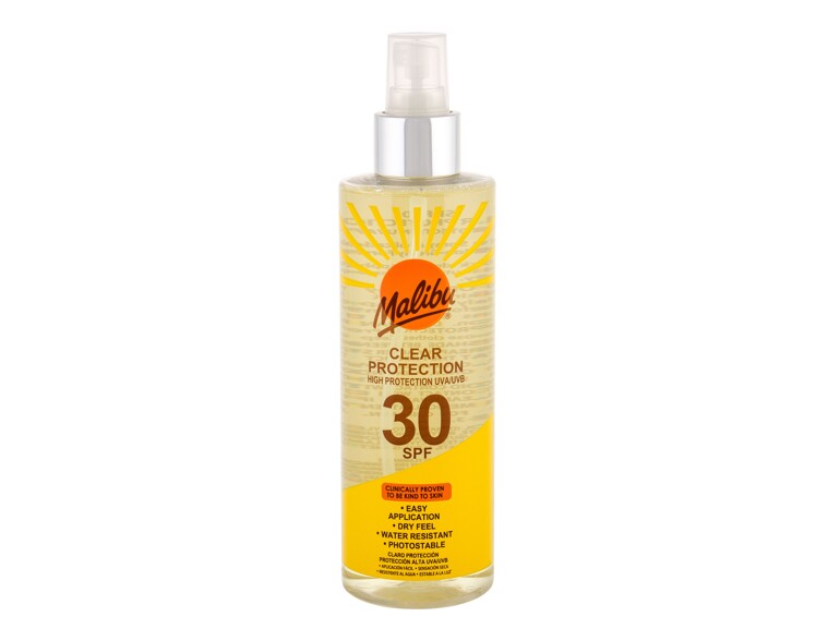 Soin solaire corps Malibu Clear Protection SPF30 250 ml