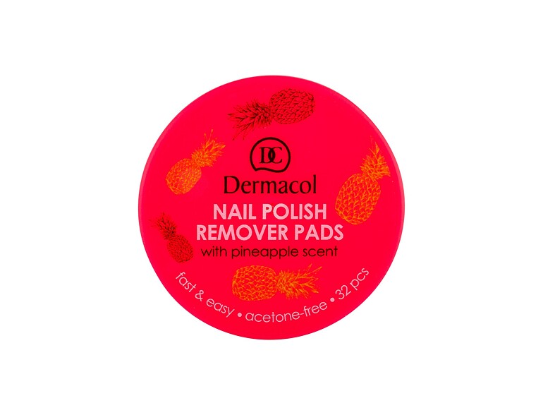 Nagellackentferner Dermacol Nail Polish Remover Pads 32 St.