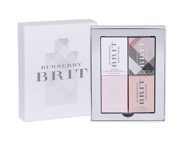 Eau de Parfum Burberry Brit Collection 4x5 ml Sets