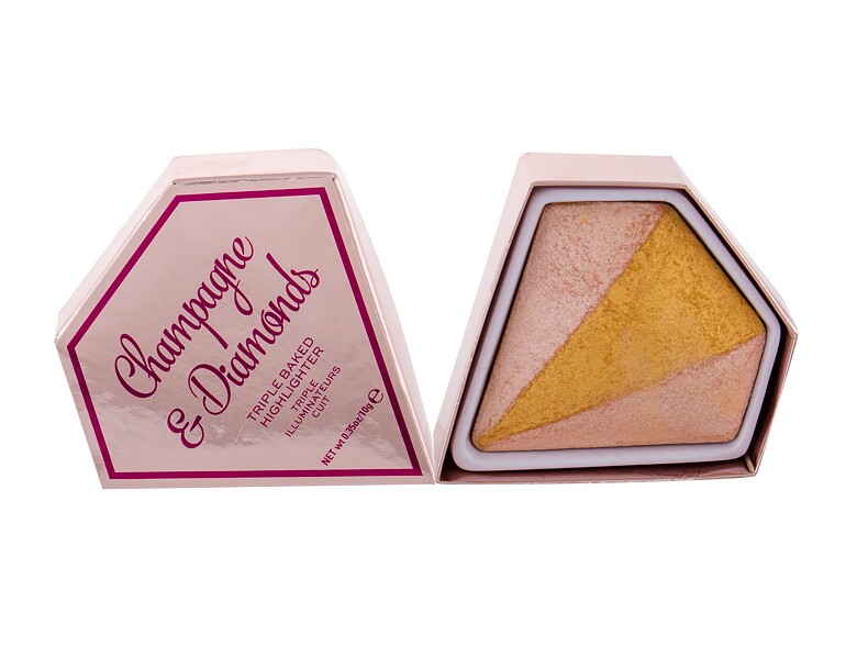 Highlighter Makeup Revolution London I Heart Makeup Triple Baked Highlighter 10 g Champagne & Diamonds