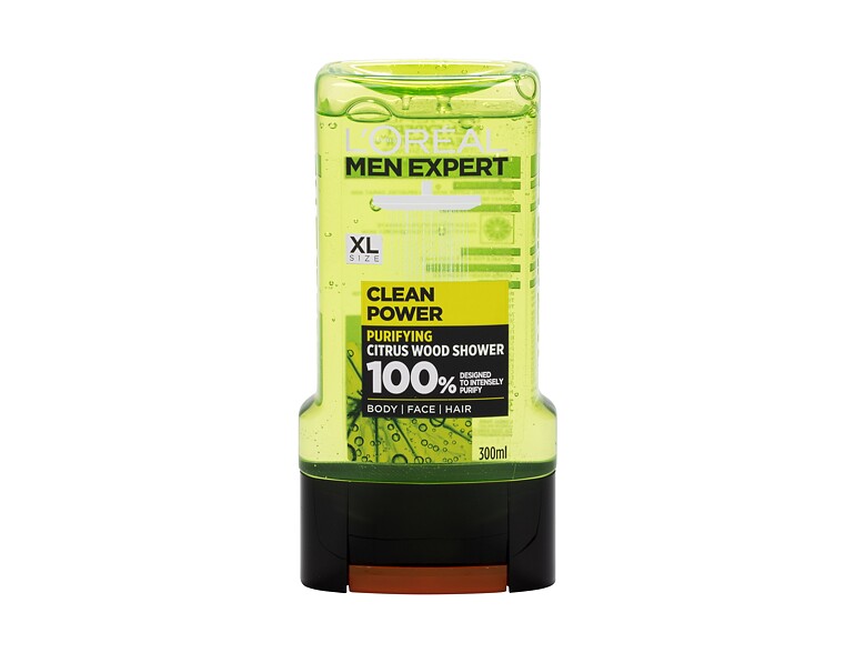 Doccia gel L'Oréal Paris Men Expert Clean Power 300 ml