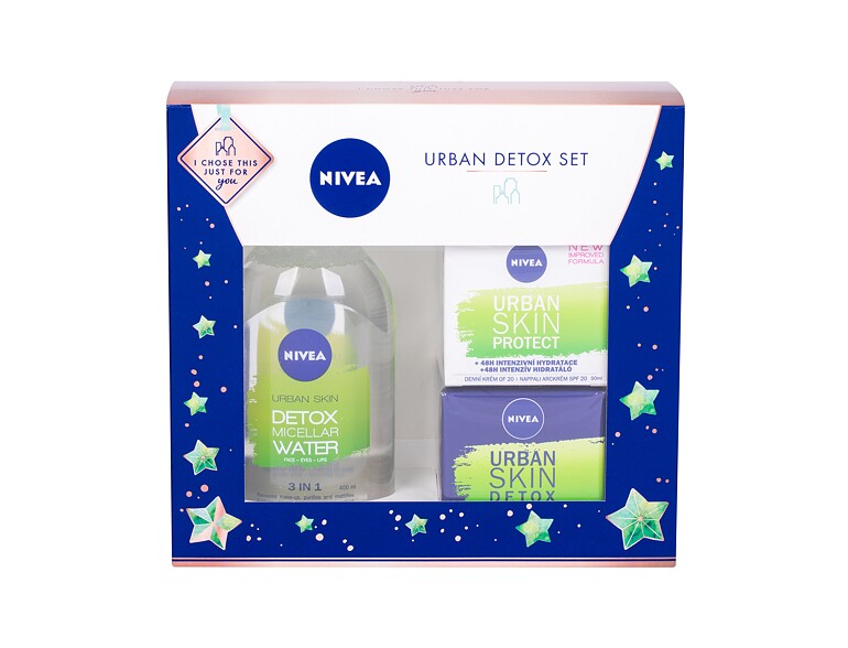 Crème de jour Nivea Urban Skin Defence SPF20 50 ml boîte endommagée Sets