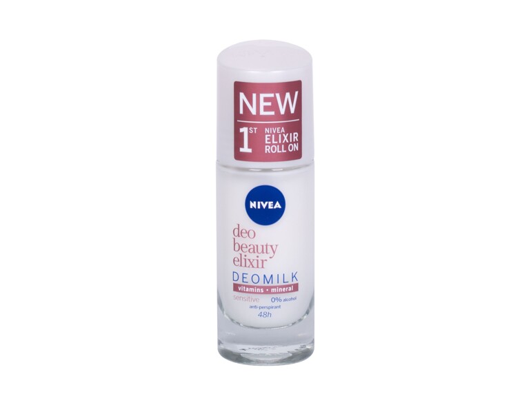 Antitraspirante Nivea Deo Beauty Elixir Deomilk Sensitive Roll-on 40 ml