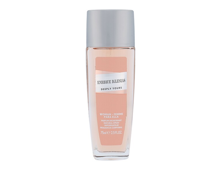Deodorant Enrique Iglesias Deeply Yours Woman 75 ml Beschädigtes Flakon