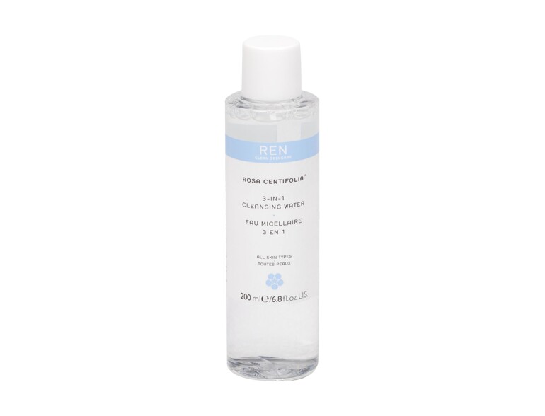 Eau micellaire REN Clean Skincare Rosa Centifolia 3-In-1 200 ml