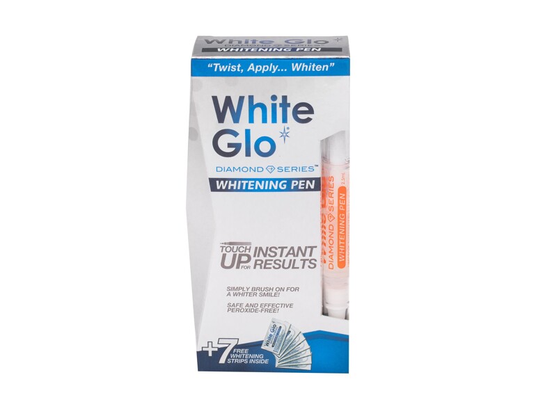 Zahnbleaching White Glo Diamond Series Whitening Pen 2,5 ml Beschädigte Schachtel Sets