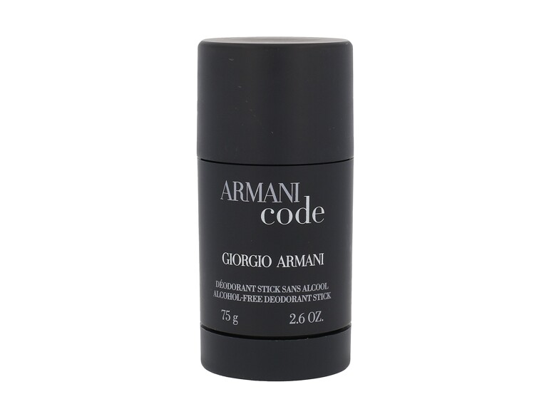 Deodorante Giorgio Armani Code 75 ml flacone danneggiato