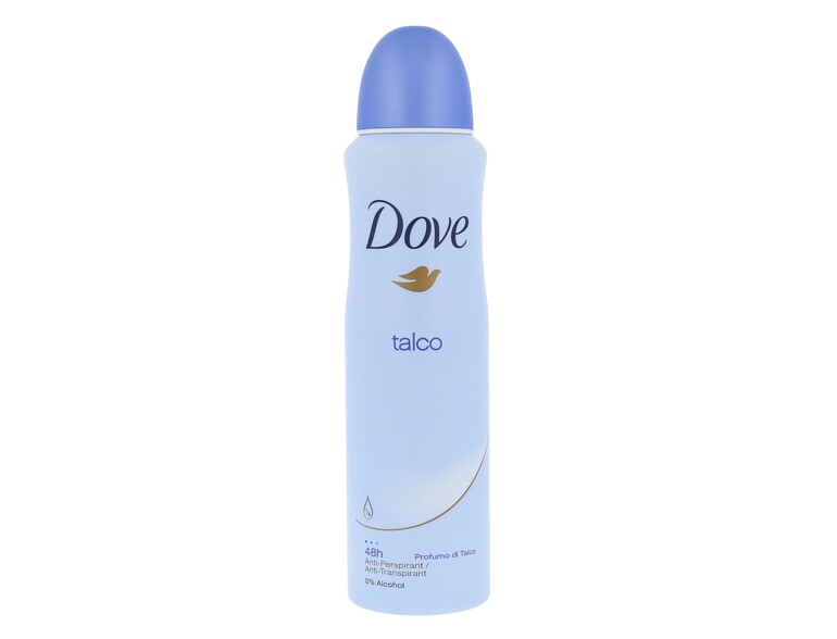 Antiperspirant Dove Talco 48h 150 ml Beschädigtes Flakon