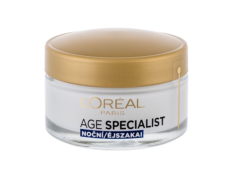 Nachtcreme L'Oréal Paris Age Specialist 65+ 50 ml Beschädigte Schachtel