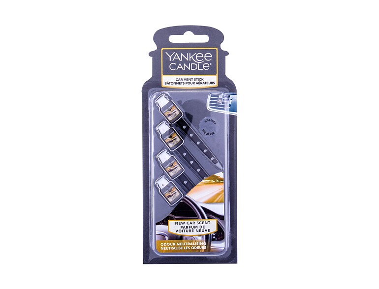 Autoduft Yankee Candle New Car Scent Vent Stick 4 St.