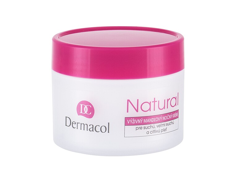 Nachtcreme Dermacol Natural Almond 50 ml Beschädigte Schachtel