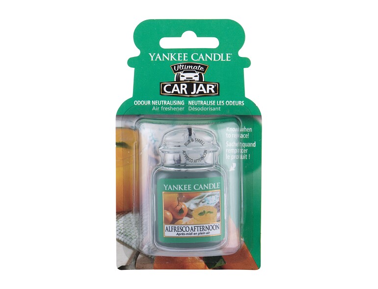 Deodorante per auto Yankee Candle Alfresco Afternoon Car Jar 1 St.