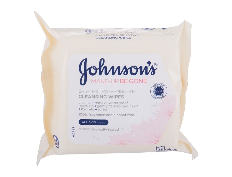 Reinigungstücher  Johnson´s Face Care Extra Sensitive 25 St.
