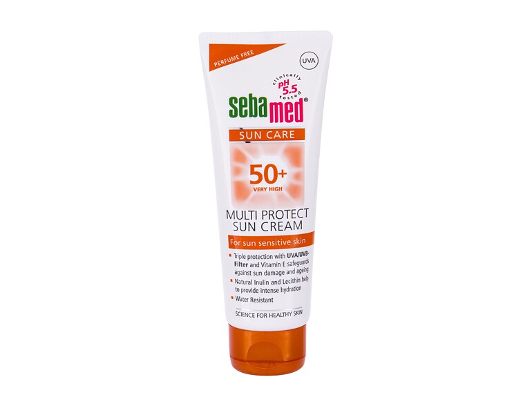 Protezione solare corpo SebaMed Sun Care Multi Protect Sun Cream SPF50+ 75 ml