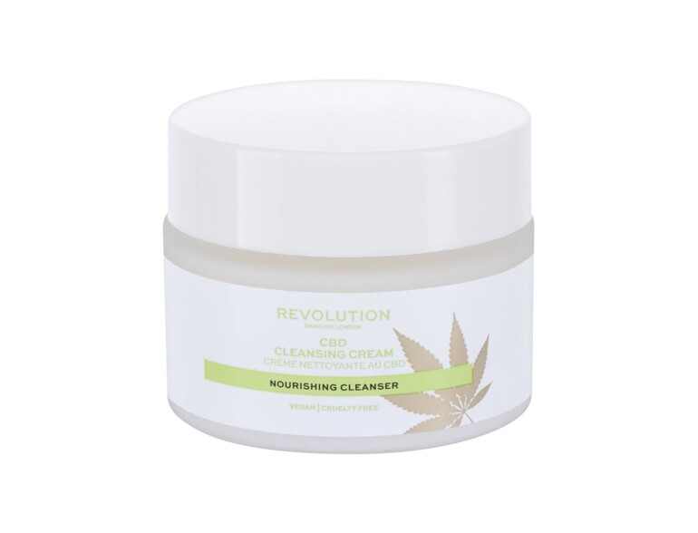 Crema detergente Revolution Skincare CBD Nourishing Cleanser 50 ml