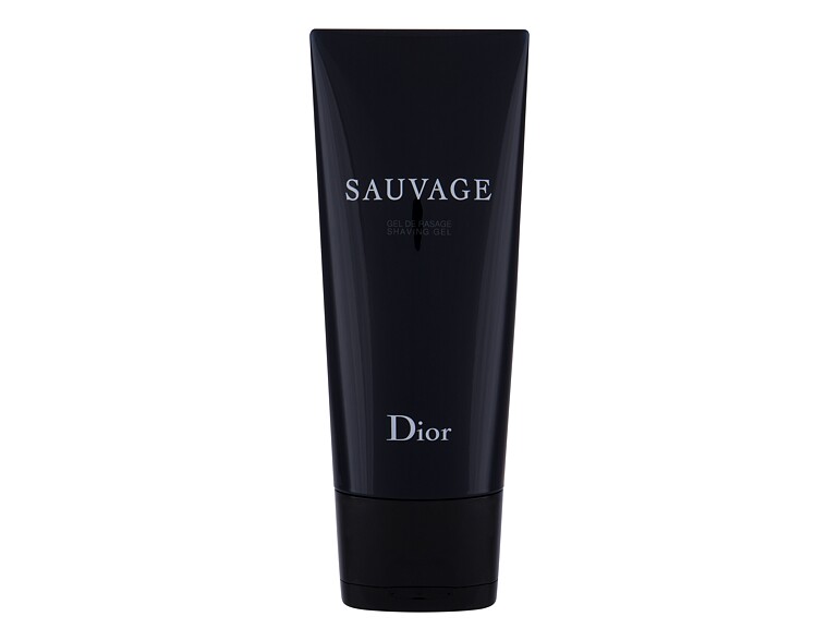 Gel de rasage Christian Dior Sauvage 125 ml boîte endommagée