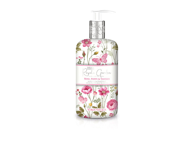 Flüssigseife Baylis & Harding Royale Garden Rose, Poppy & Vanilla 500 ml