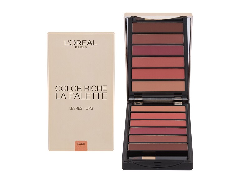 Rouge à lèvres L'Oréal Paris Color Riche La Palette 6 g Nude
