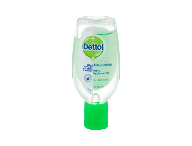 Produit antibactérien Dettol Antibacterial Hand Hygiene Gel Aloe Vera 50 ml