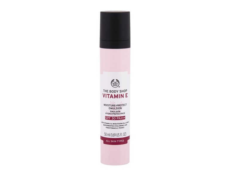 Gesichtsgel The Body Shop Vitamin E Moisture-Protect Emulsion SPF30 50 ml