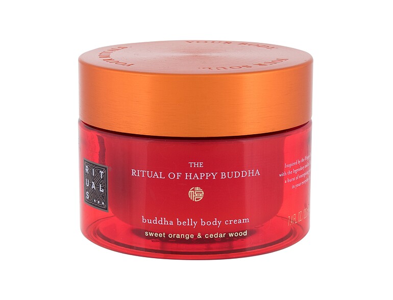 Körpercreme Rituals The Ritual Of Happy Buddha 220 ml Beschädigte Verpackung