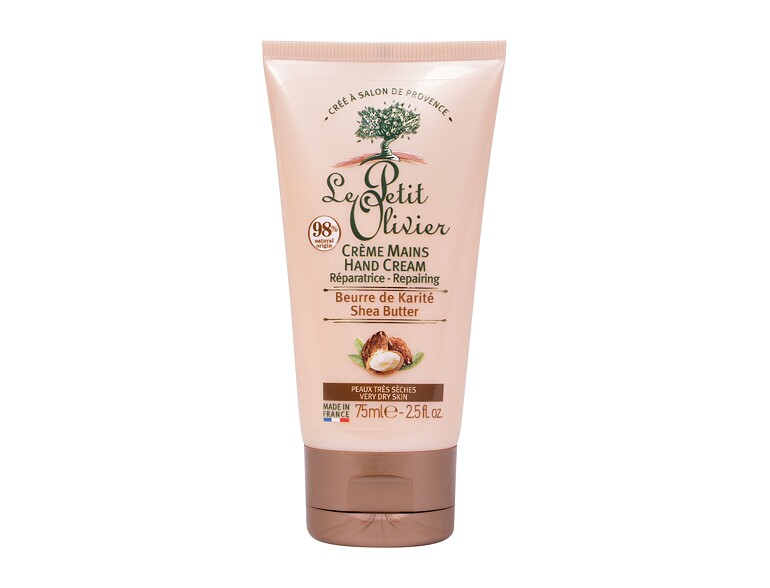 Crema per le mani Le Petit Olivier Shea Butter Repairing 75 ml