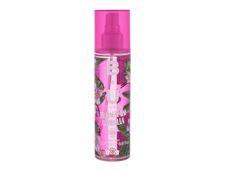 Körperspray B.U. Oh My Body! Frangipani & Vanilla 200 ml