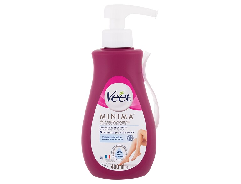 Produit dépilatoire Veet Minima Hair Removal Cream Sensitive Skin 400 ml