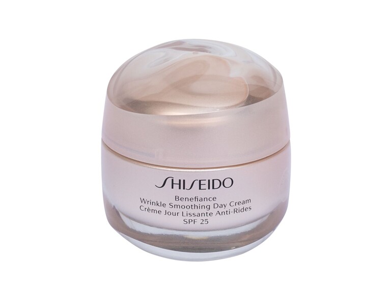 Crema giorno per il viso Shiseido Benefiance Wrinkle Smoothing SPF25 50 ml scatola danneggiata