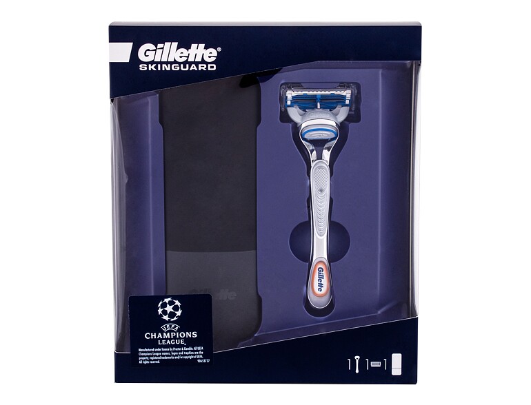 Rasierer Gillette Skinguard UEFA 1 St. Beschädigte Schachtel Sets
