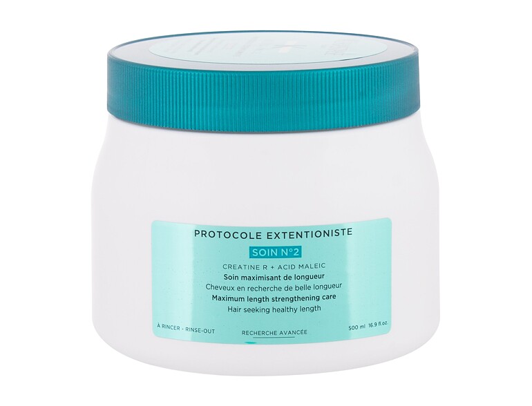 Haarmaske Kérastase Résistance Protocole Extentioniste Maximum Length Strengthening Care 500 ml Beschädigte Schachtel