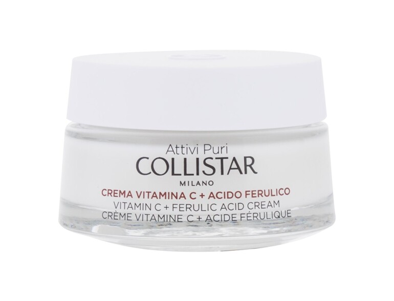 Crème de jour Collistar Pure Actives Vitamin C + Ferulic Acid Cream 50 ml