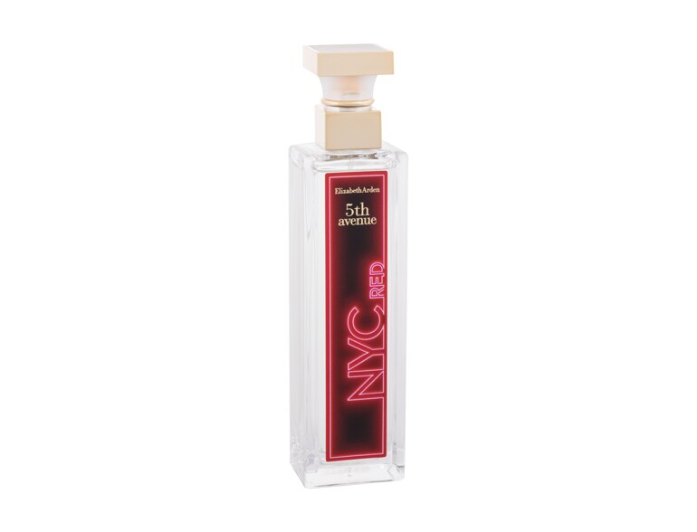 Eau de Parfum Elizabeth Arden 5th Avenue NYC Red 75 ml Beschädigte Schachtel