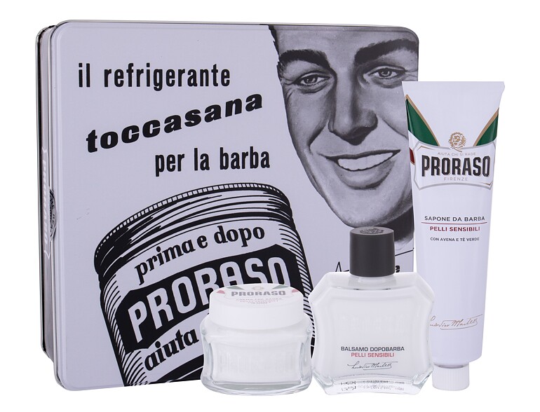 After Shave Balsam PRORASO White After Shave Balm Kit 100 ml Beschädigte Schachtel Sets