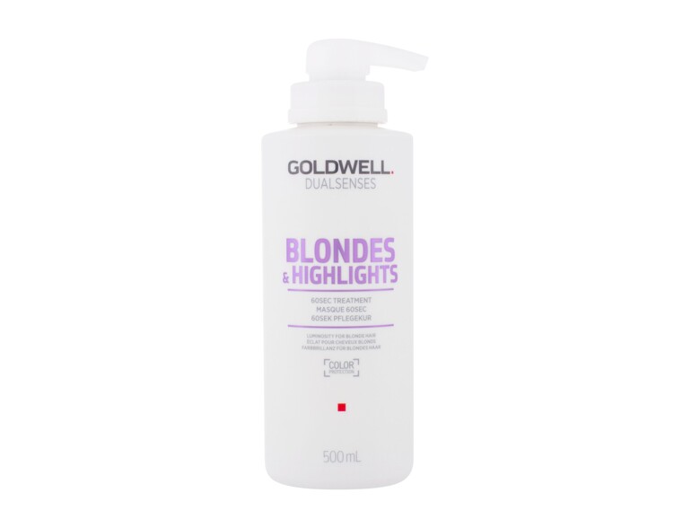 Haarmaske Goldwell Dualsenses Blondes & Highlights 60 Sec Treatment 500 ml