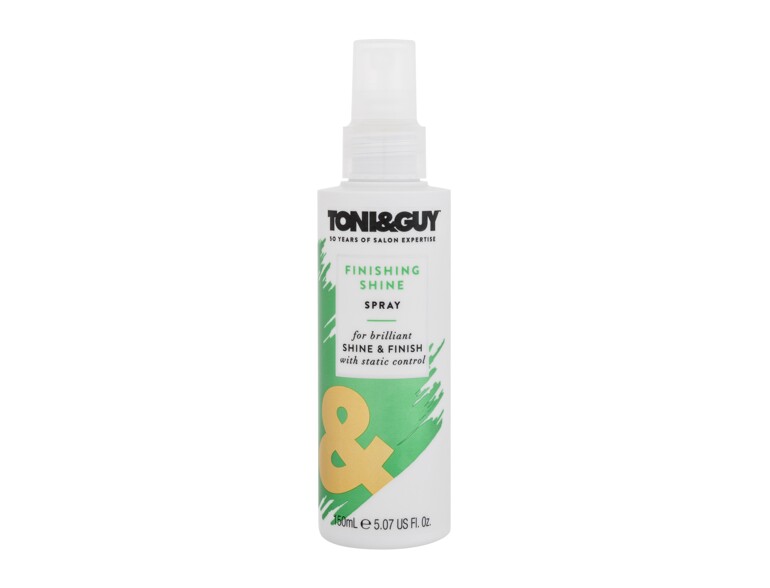 Für Haarglanz TONI&GUY Finishing Shine Spray 150 ml