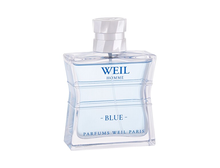 Eau de parfum WEIL Homme Blue 100 ml boîte endommagée
