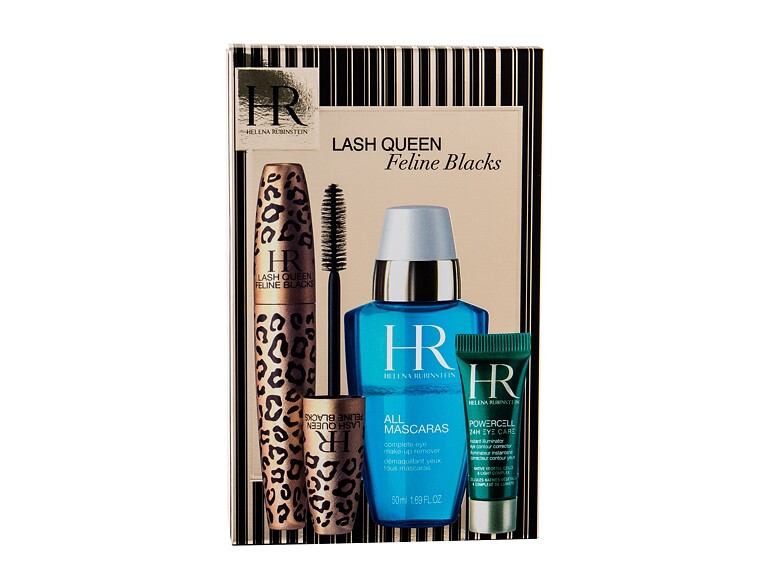 Mascara Helena Rubinstein Lash Queen Feline Blacks 7,2 ml 01 Black Black Beschädigte Schachtel Sets